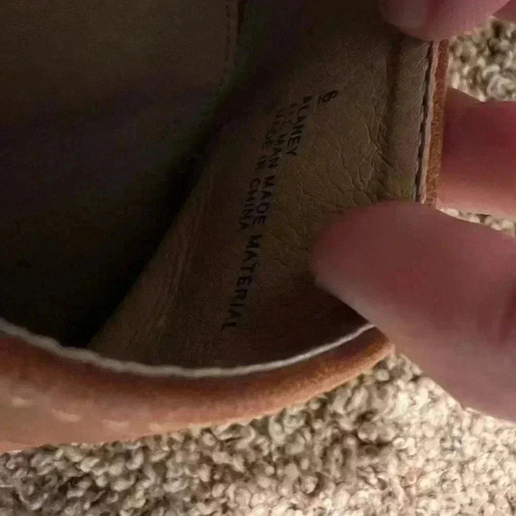 Catherine Malandrino Alaney D'Orsay Vegan Flat Brown Size 6 - Picture 7 of 7